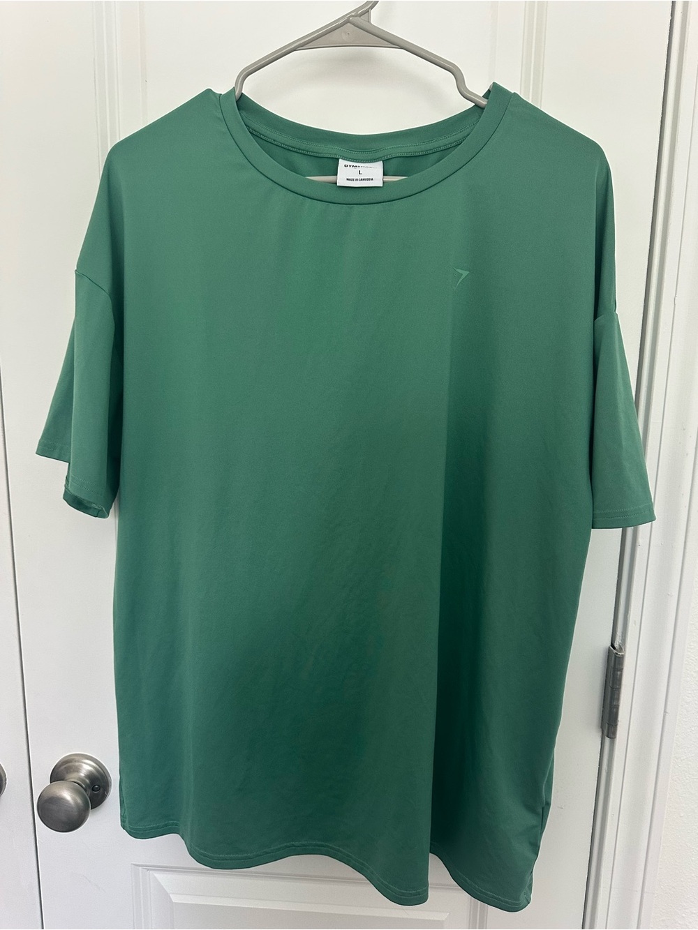 Gymshark x Whitney Simmons Oversized “Alive” Graphic T-Shirt in Green